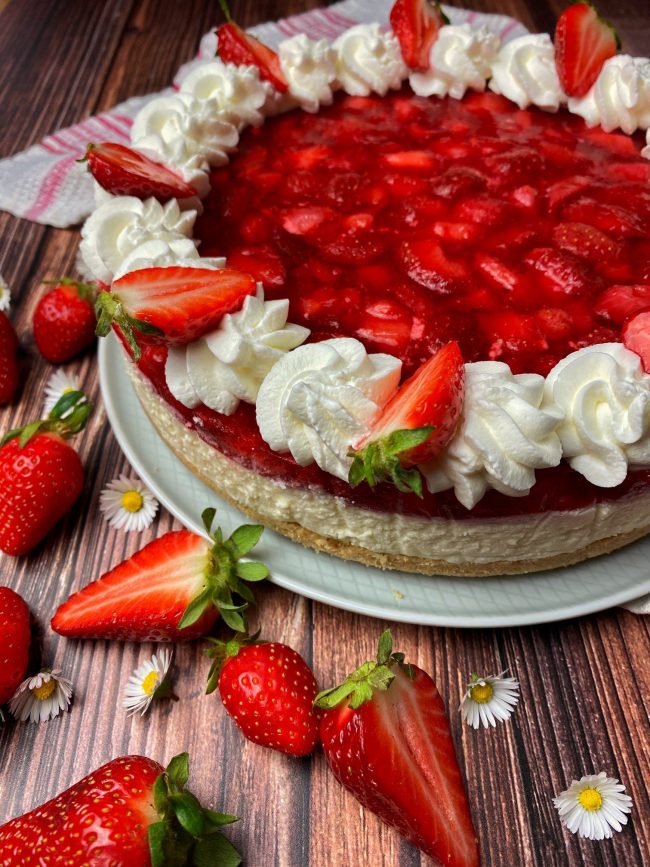 cheesecake alle fragole